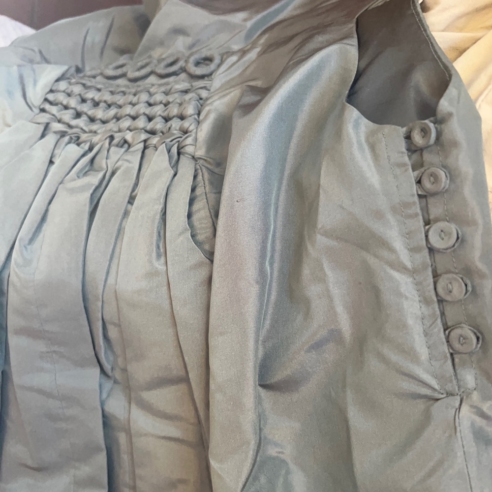 Grey statement top - Picture 6 of 7